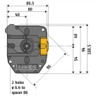 Foto av Motor Somfy RDO 60 CSI 60/12